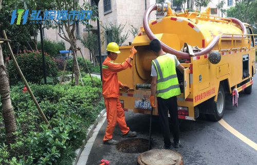 上海浦东新区书院镇雨污管道清淤疏通